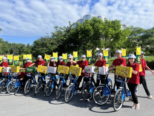 Hoạt động Đạp xe diễu hành kỷ niệm 65 năm ngày truyền thống HABECO